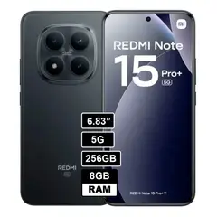 XIAOMI - Note 15 pro plus 5G 8GB 256GB Negro