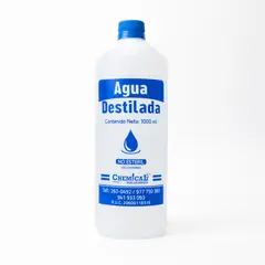 GENERICO - Agua Destilada de 1 LITRO