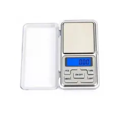 GENERICO - Balanza gramera digital pocket scale 500g mini LCD