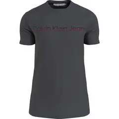 CALVIN KLEIN - CAMISETA MIXED INSTITUTIONAL LOGO TEE CK