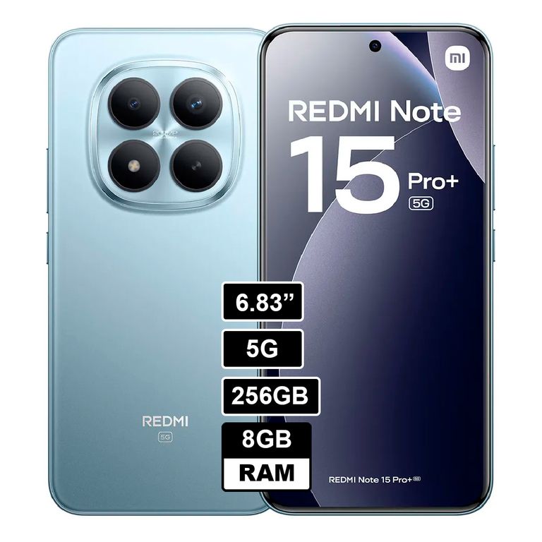 Redmi Note 15 pro plus 5G 8GB 256GB Azul