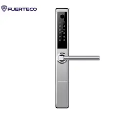 STRONGHOLD - Cerradura Digital COMPAC para puertas de marco de aluminio - color Plata