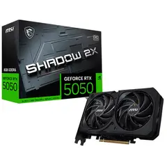 MSI - TARJETA DE VIDEO RTX 5050 8GB SHADOW 2X DDR6 128BIT