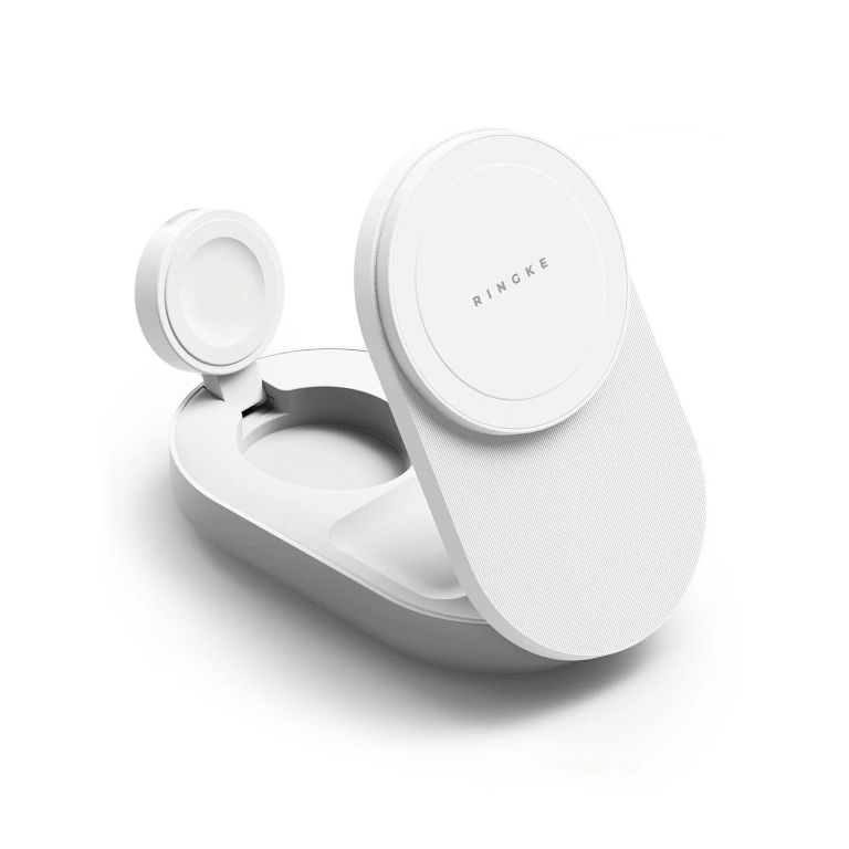 Cargador Inalámbrico 3 En 1 Magsafe Qi2 Carga Rapida 25W Portátil Para iPhone AirPods Apple Watch