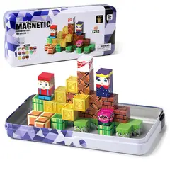 GENERICO - Cubo magnético de construcción 40 pcs