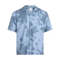 CALVIN KLEIN - FLORAL AOP S/S TENCEL SHIRT CK