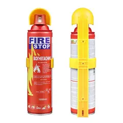 JET - Extintor Con Soporte De Emergencia 1 Kilo Tipo Aerosol Para Auto