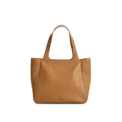Velez - Vélez Tote Bag Cuero Mujer Ailana Miel