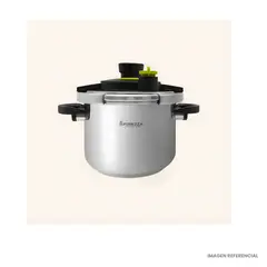 FINEZZA - Olla a Presión 6 Litros de Acero Inoxidable 18/10 Inducción - FZ-856AP-IN