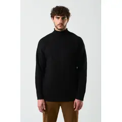 Velez - Vélez Sweater Sika Tejido Para Hombre Bicolor Negro