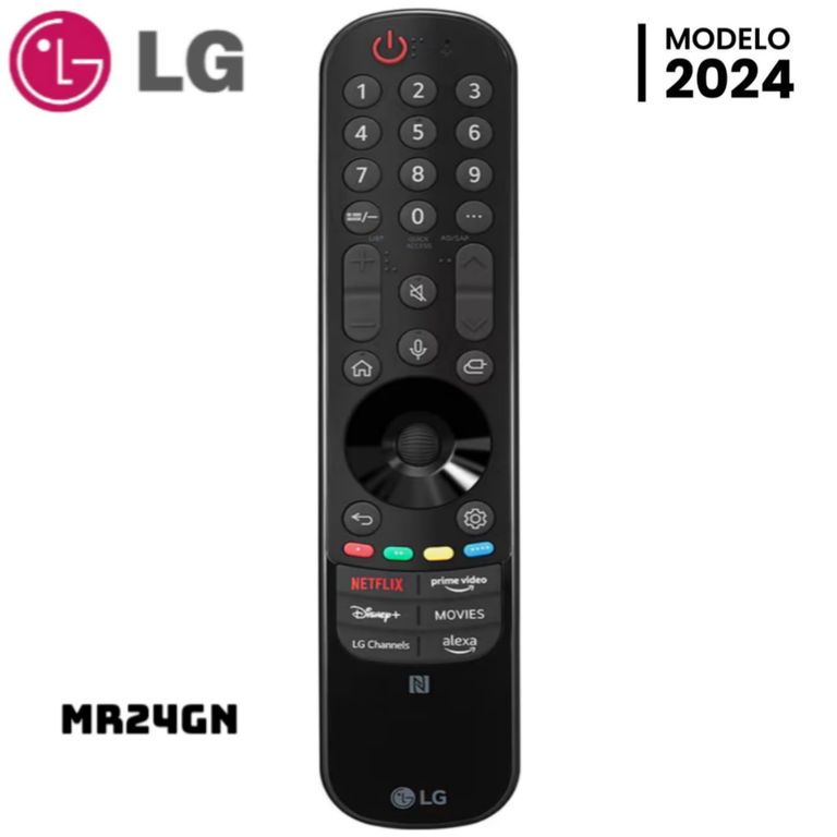 Control Magic MR24GN Con Botón Alexa Y Channels Modelo 2024
