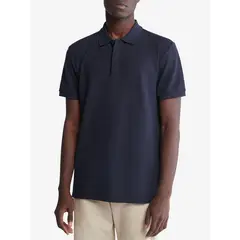 CALVIN KLEIN - POLO SS OTTOMAN STRIPE POLO