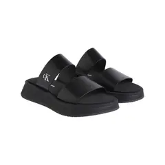CALVIN KLEIN - SANDALIAS SANDAL SLIDE DOUBLE STRAP CK