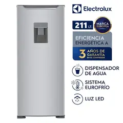 Electrolux - Refrigeradora Frost 211L ERDM26F2HPS Gris