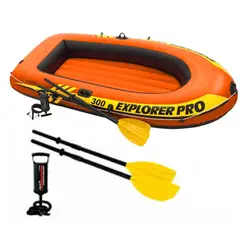 GENERICO - BOTE INFLABLE EXPLORER 300PRO +2REMOS +INFLADOR