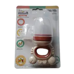 SANTOLEE - Chupón Frutero Alimentador Para Bebé Con Repuesto de Tetina