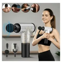 ROHS - Pistola masajeadora muscular gun recargable