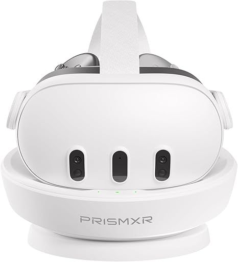 PRISMXR con Cargador para Meta Quest 3 con 2 Baterías (Carina D1)