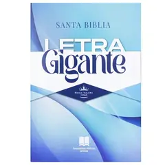 GENERICO - Biblia Reina Valera 1960 Letra Gigante Económica Tamaño Manual Azul