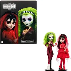 MONSTER HIGH - Skullector Beetlejuice Beetlejuice Betelgeuse y Lydia Deetz Exclusivo