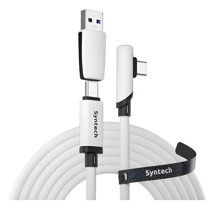 Syntech Cable Link Para Meta Quest 3 Adaptador Usb A A Usb C 5 Metros