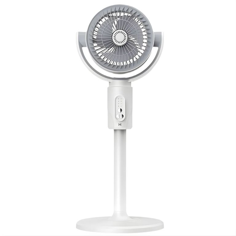 Ventilador Vertical Recargable 180° 3 Alturas 5 Velocidades con Control Remoto KS-F1