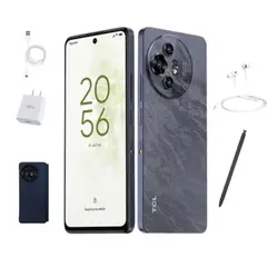 TCL - Celular 50 Pro 8gb Ram 512gb Gris Oscuro + flip Cover + Stylus Pen