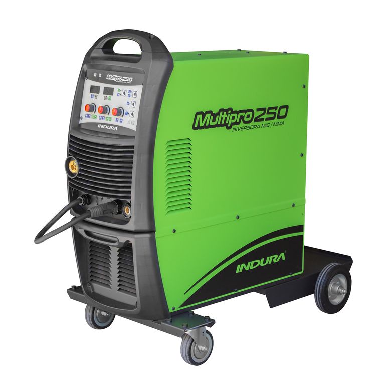 MAQUINA DE SOLDAR MULTIPROCESOS 250 AMPERIOS + CARETA