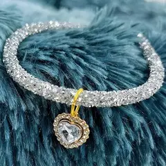 GENERICO - COLLAR ELEGANTE PARA GATOS - PLATEADO
