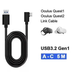 GENERICO - Cable Link Tipo A a C 5M para Meta Quest 3 3S