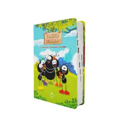 GENERICO - Biblia Infantil Ilustrada Smilinguido Reina Valera 1960 – Letra Grande, Tapa Dura