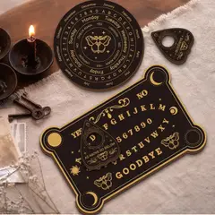 GENERICO - Set de Tablero Ouija de Madera Diseño Abejas y Avispas Decoración Esotérica y Coleccionable