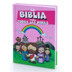 GENERICO - La Biblia para todas las niñas Biblia infantil ilustrada, Tapa dura rosada