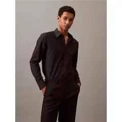 CALVIN KLEIN - CAMISA LS SOLID TECH STRETCH SLIM SHI CK