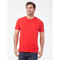 CALVIN KLEIN - CAMISETA SS SOLID LIQUID CREWNK TEE