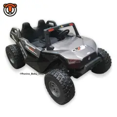 KIDS - Carro a Batería Todo terreno 24V 4X4 -UTV CLASH- Gris