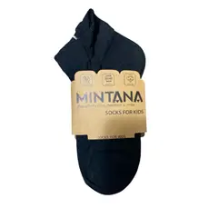 MINTANA - PACK 3 MEDIAS TOBILLERAS BAMBÚ SIN COSTURAS NIÑOS