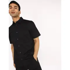CALVIN KLEIN - CAMISA MANGA CORTA SS STRETCH CTN SOLID CK