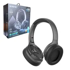 GENERICO - Audífonos Tipo Vincha Bluetooth con Parlante Incorporado y Radio 30Hrs Bs-A1313BP Bossney