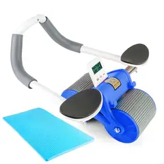 OEM - Rueda Abdominal Fitness de Rebote Automático con Temporizador Digital