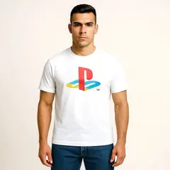 SONY - Polo Oficial PlayStation Blanco