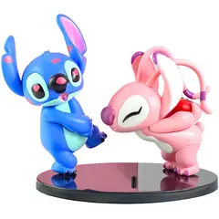GENERICO - LILO Y STITCH - SET DE STITCH Y ANGEL 2 UNID.