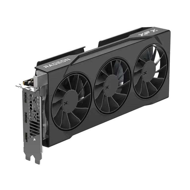 Tarjeta de Video Swift AMD Radeon RX9060 XT OC 16GB GDDR6 PCIe 5.0 3 Fans