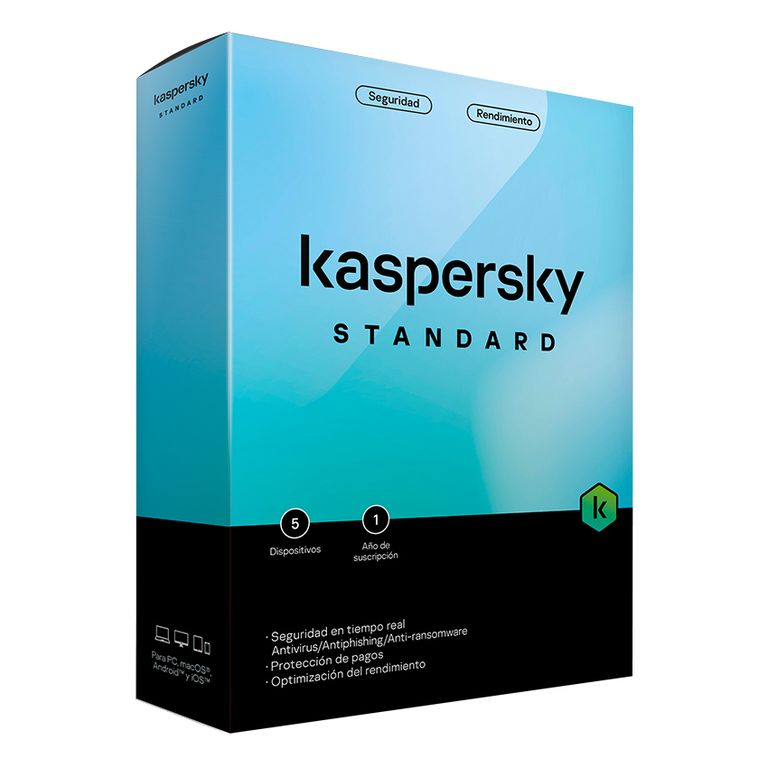ANTIVIRUS STANDARD 5PC 1 AÑO (KL1041D5EFS)