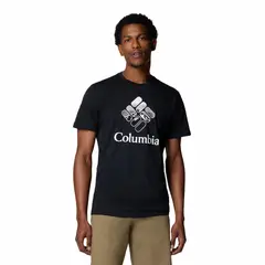 COLUMBIA - Polo Hombre Rapid Ridge Negro