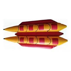 GRAVITAL - BOTE INFLABLE BANANA DOBLE PARA 8 PERSONAS C/LONA DE 9MM