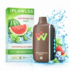 VAPE - IFlawlss 35000 Puffs Watermelon Mint 25ML – Frescura Tropical