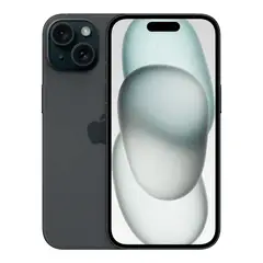 APPLE - IPHONE 15 128GB - Color Negro (chip fisico)