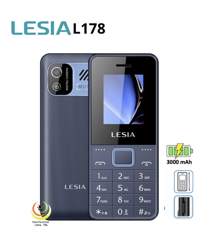 CELULAR L178 2G COLOR NEGRO