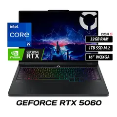 LENOVO - LAPTOP LEGION PRO 5 INTEL CORE I9 14900HX 16IRX10 83NN0058LM RAM 32GB SSD 1TB RTX 5060 8GB 16